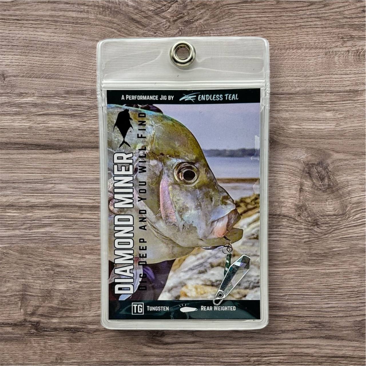 Endless Teal - Diamond Miner Micro TG Tungsten Jigs