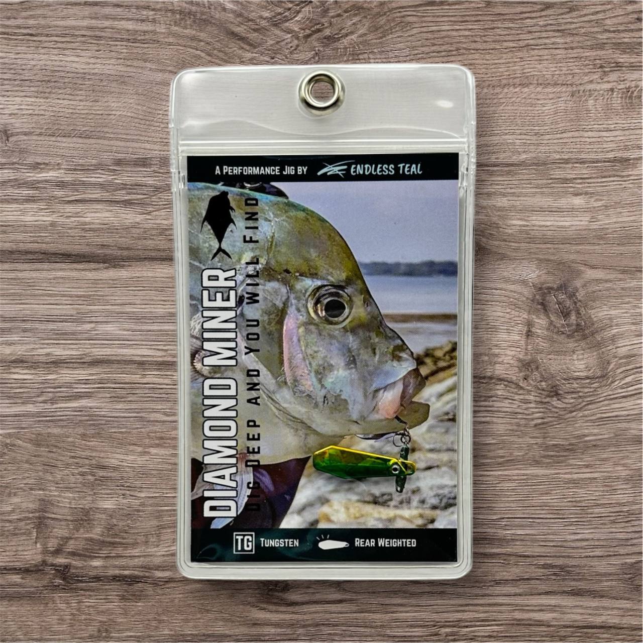 Endless Teal - Diamond Miner Micro TG Tungsten Jigs
