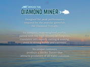 Endless Teal - Diamond Miner Micro TG Tungsten Jigs