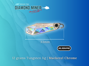 Endless Teal - Diamond Miner Micro TG Tungsten Jigs