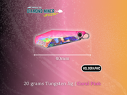 Endless Teal - Diamond Miner Micro TG Tungsten Jigs