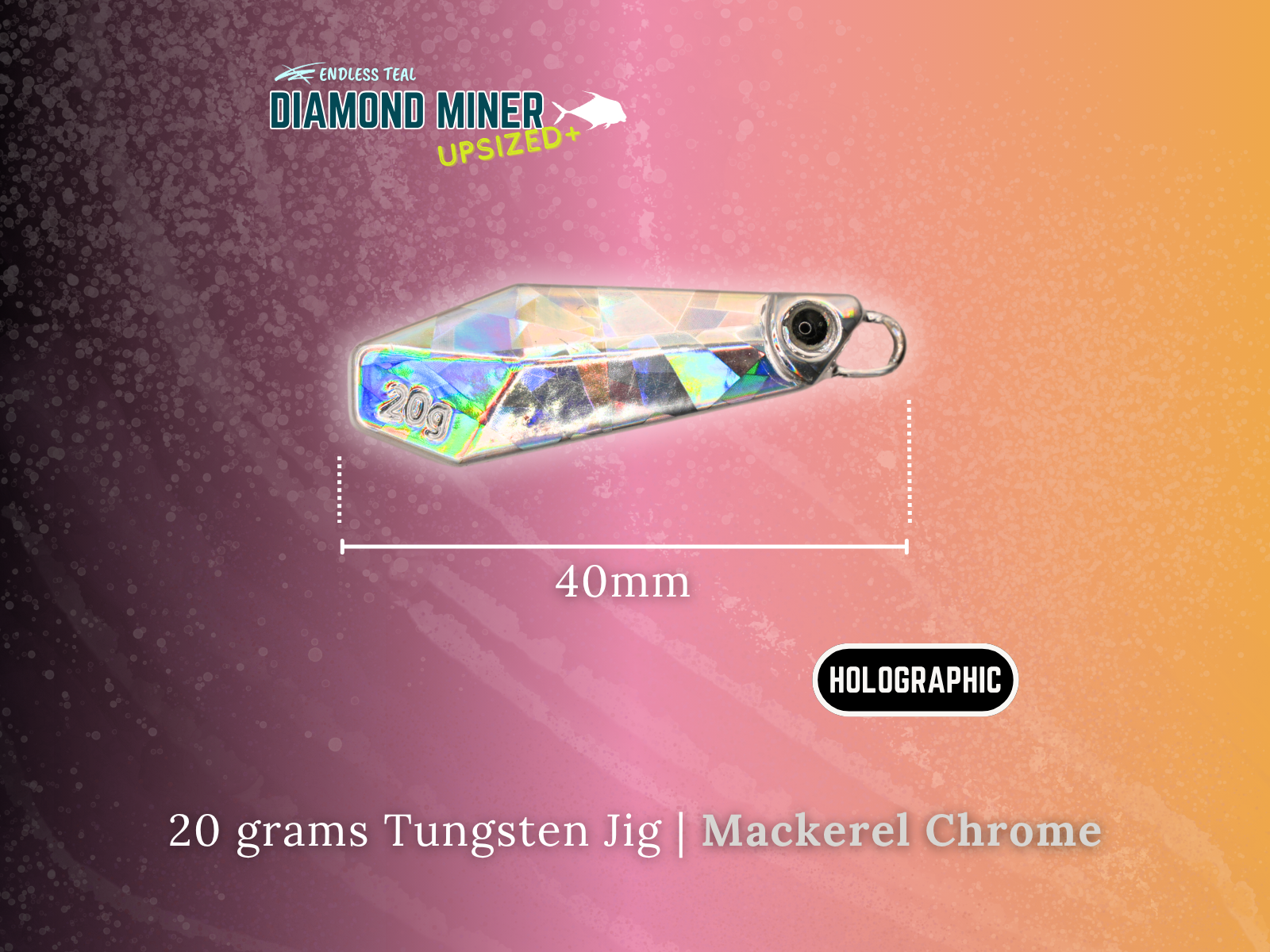 Endless Teal - Diamond Miner Micro TG Tungsten Jigs