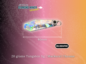 Endless Teal - Diamond Miner Micro TG Tungsten Jigs