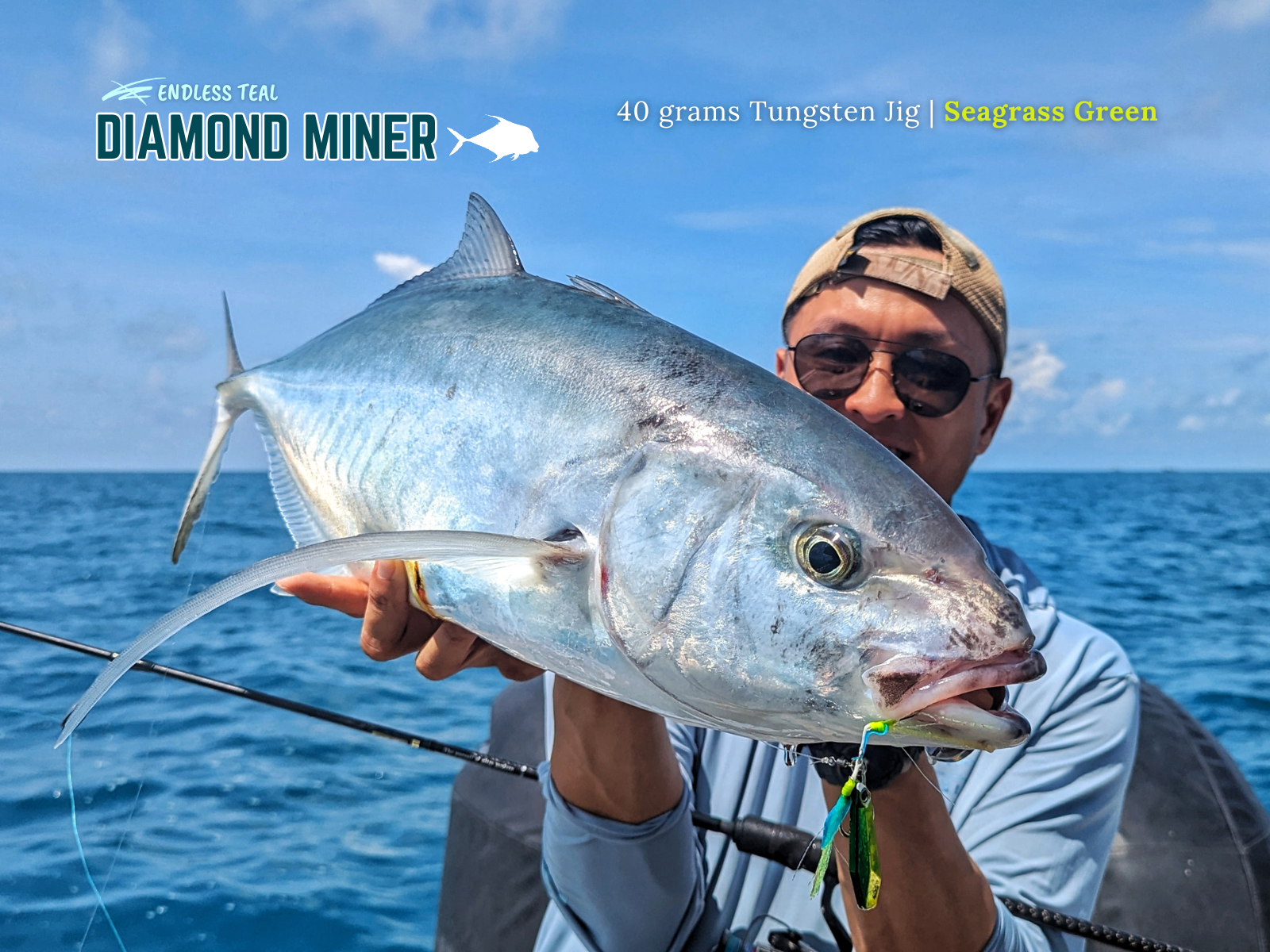 Endless Teal - Diamond Miner Micro TG Tungsten Jigs