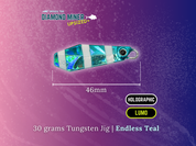 Endless Teal - Diamond Miner Micro TG Tungsten Jigs