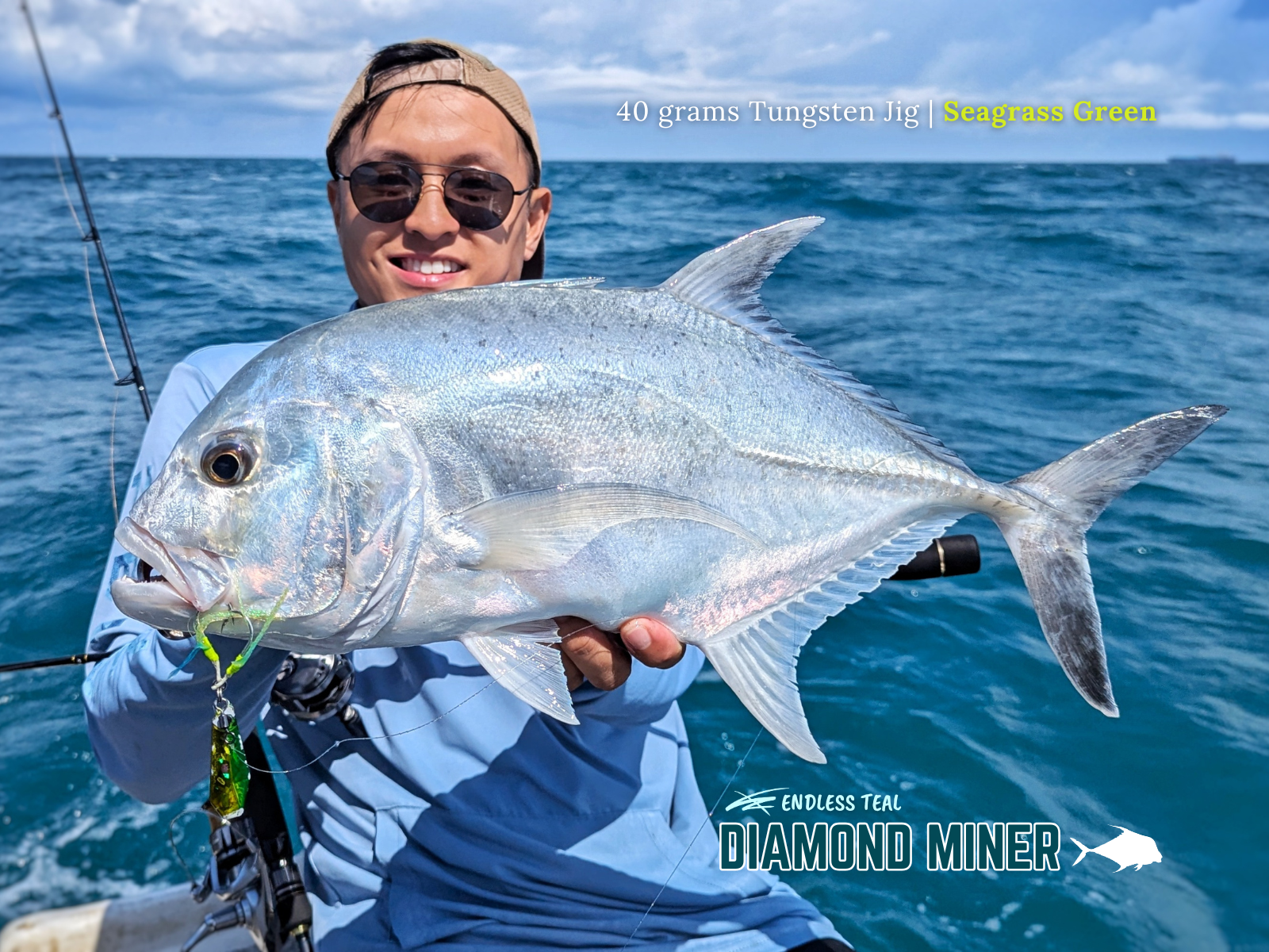 Endless Teal - Diamond Miner Micro TG Tungsten Jigs