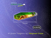 Endless Teal - Diamond Miner Micro TG Tungsten Jigs