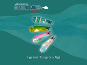 Endless Teal - Diamond Miner Micro TG Tungsten Jigs