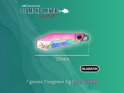 Endless Teal - Diamond Miner Micro TG Tungsten Jigs