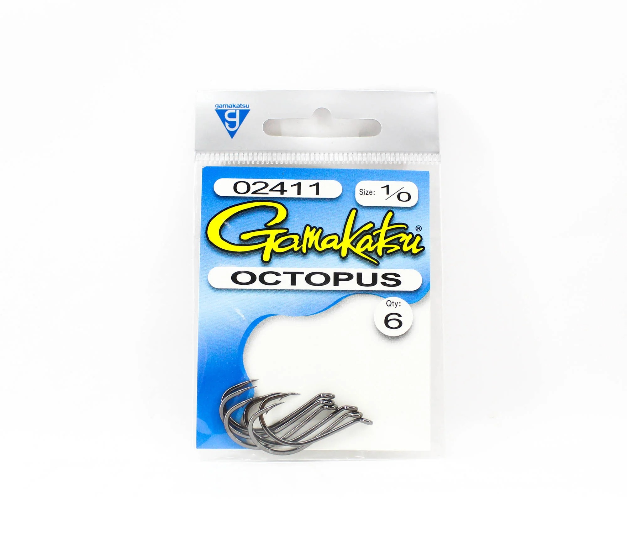 Gamakatsu Octopus Fishing Hooks (Chrome)
