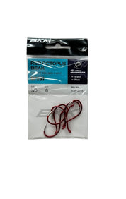 BKK Red Octopus Hook - Pack of 6 Hooks