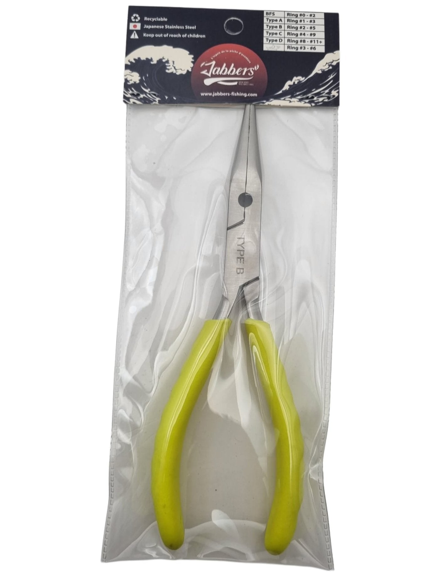 Jabbers FIDUS ACHATES Fishing Pliers Type B (Saltwater)