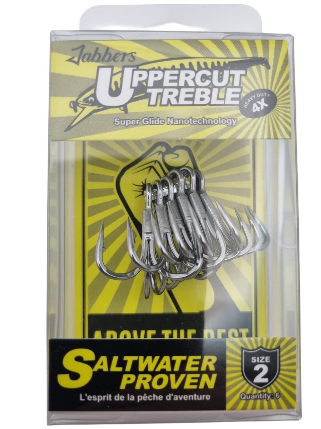 Fish Uppercut Jabbers Uppercut Treble Hooks – EPIC Fishing