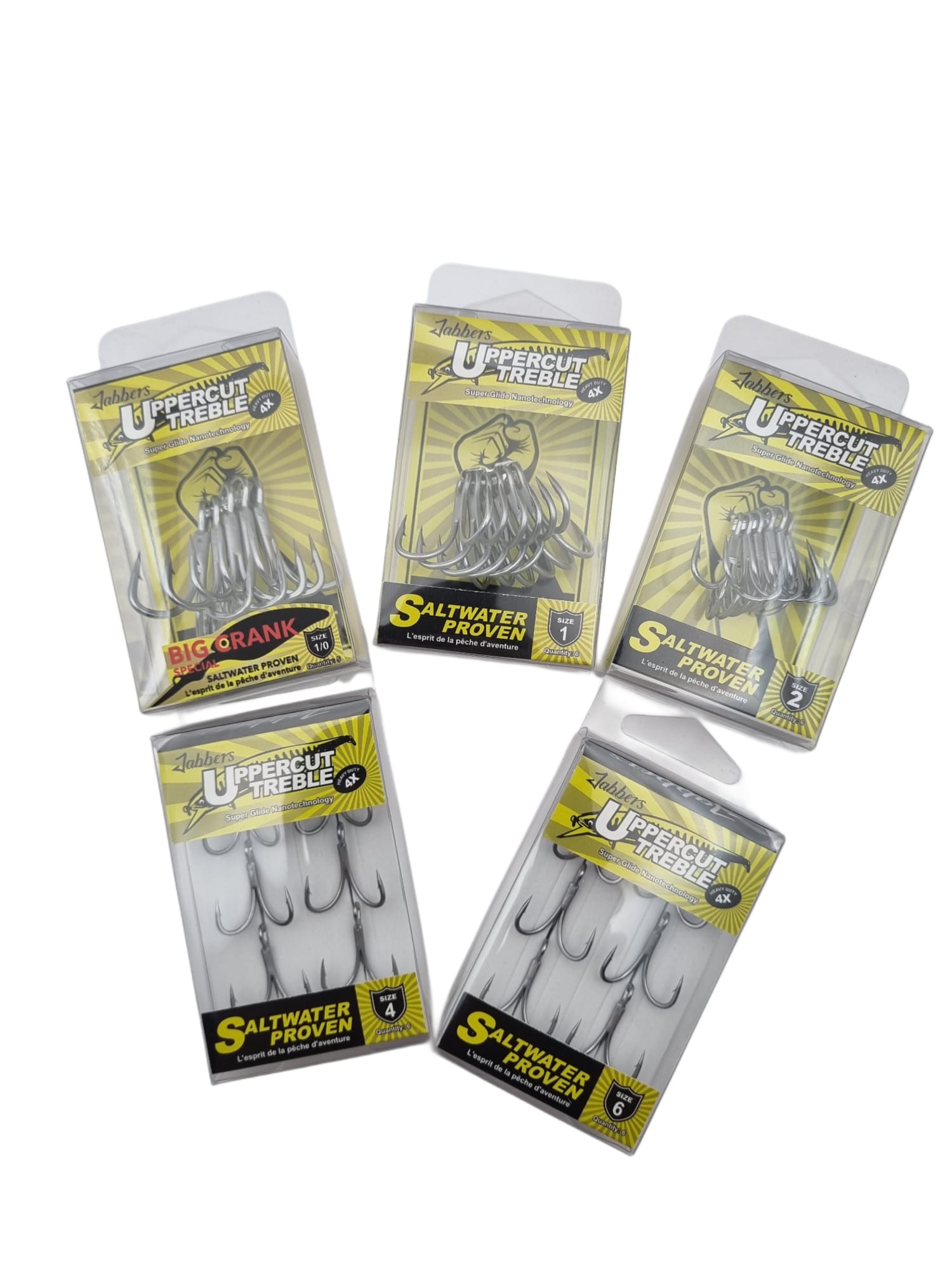 Fish Uppercut Jabbers Uppercut Treble Hooks – EPIC Fishing