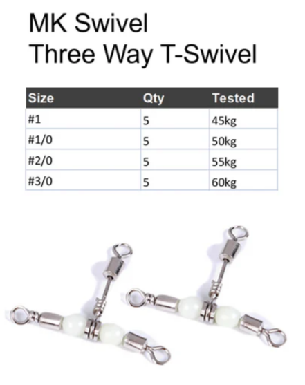 MK Swivel Three Way T-Swivel