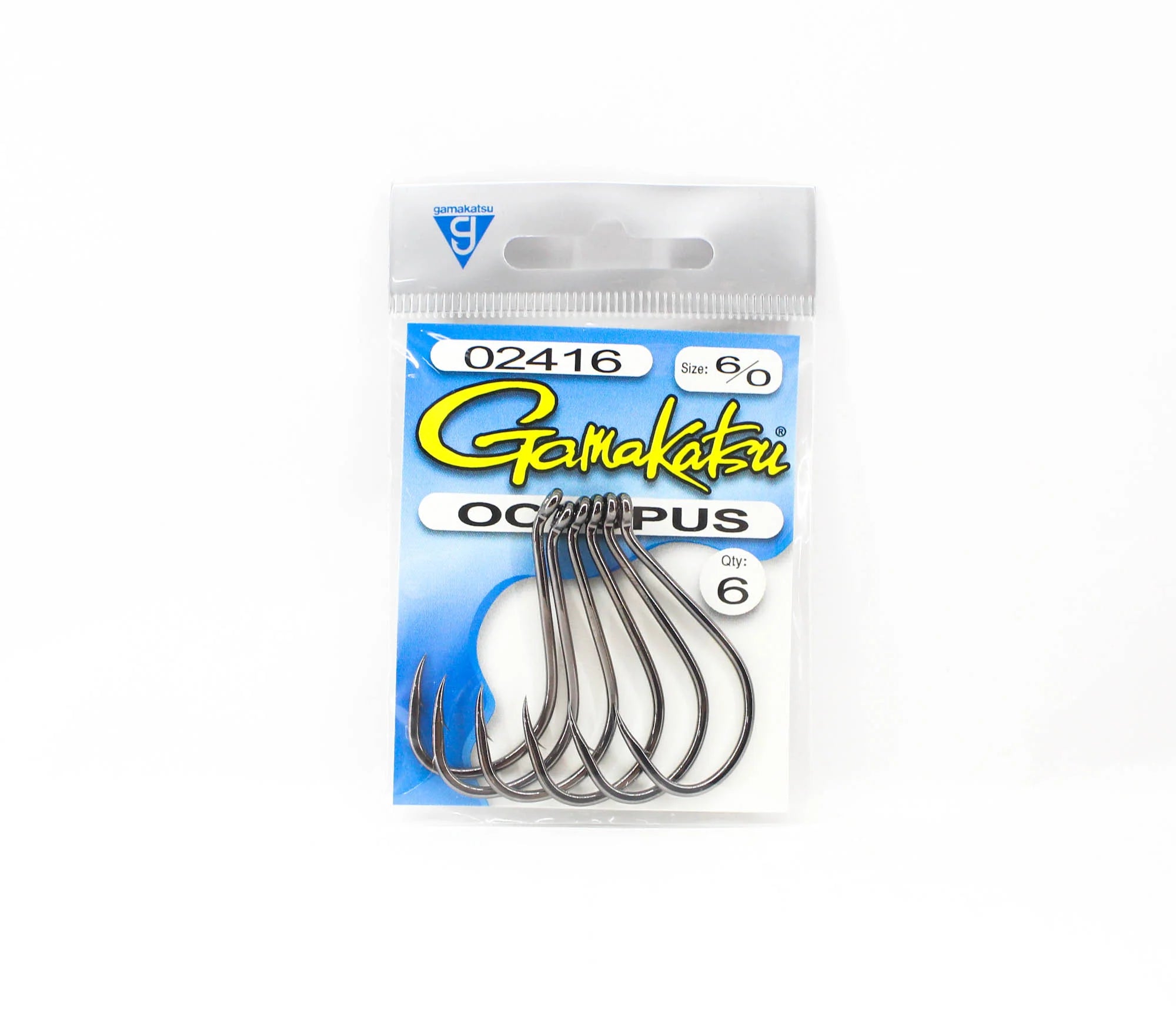 Gamakatsu Octopus Fishing Hooks (Chrome)