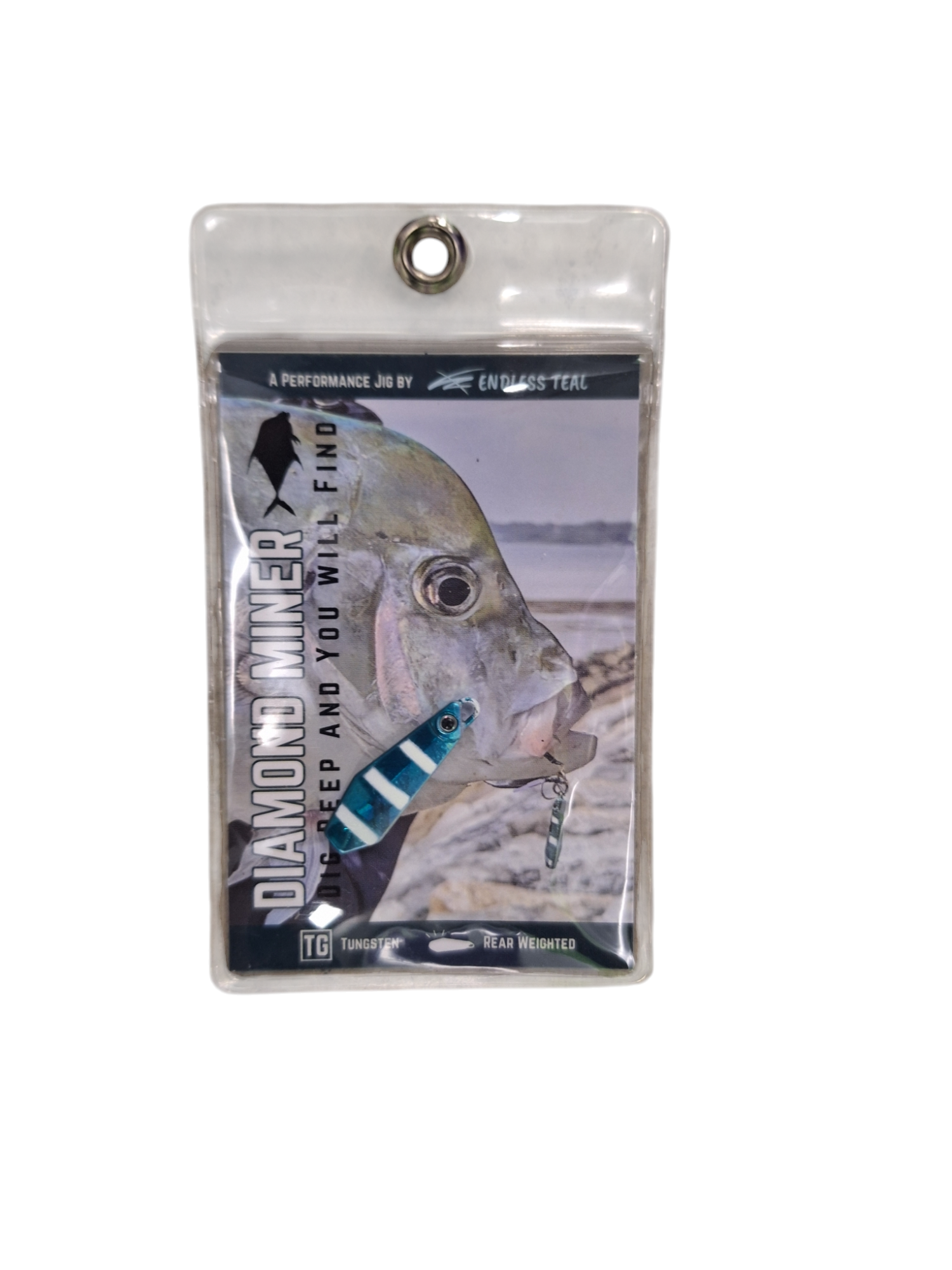 Endless Teal - Diamond Miner Micro TG Tungsten Jigs