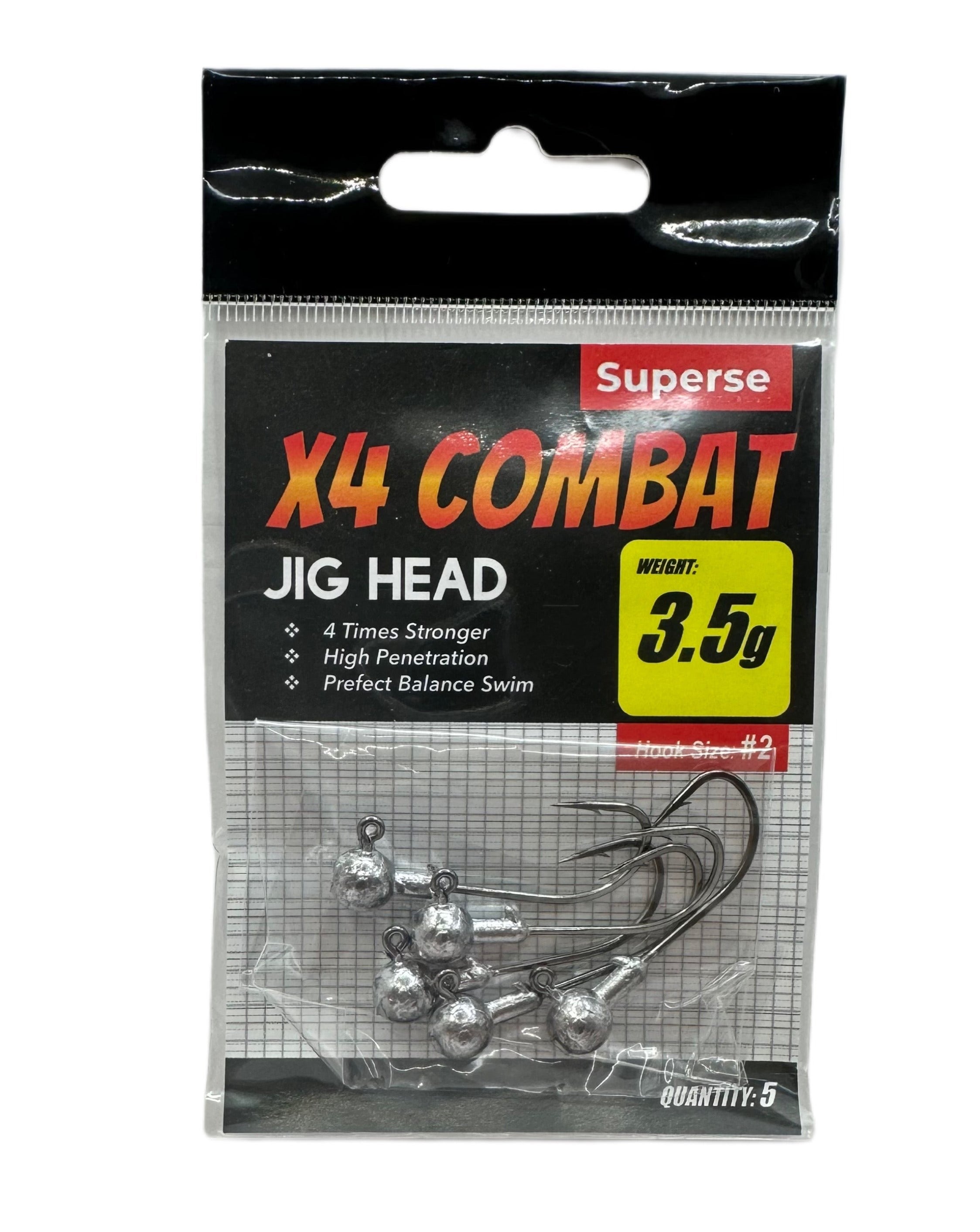 Superse X4 Combat Jighead