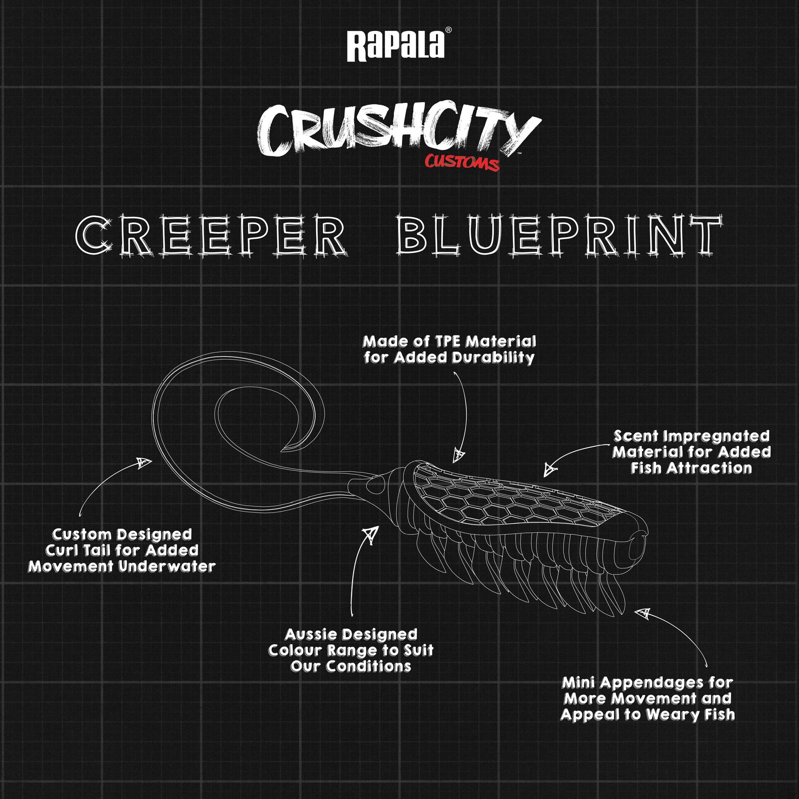 RAPALA CRUSH CITY CREEPER