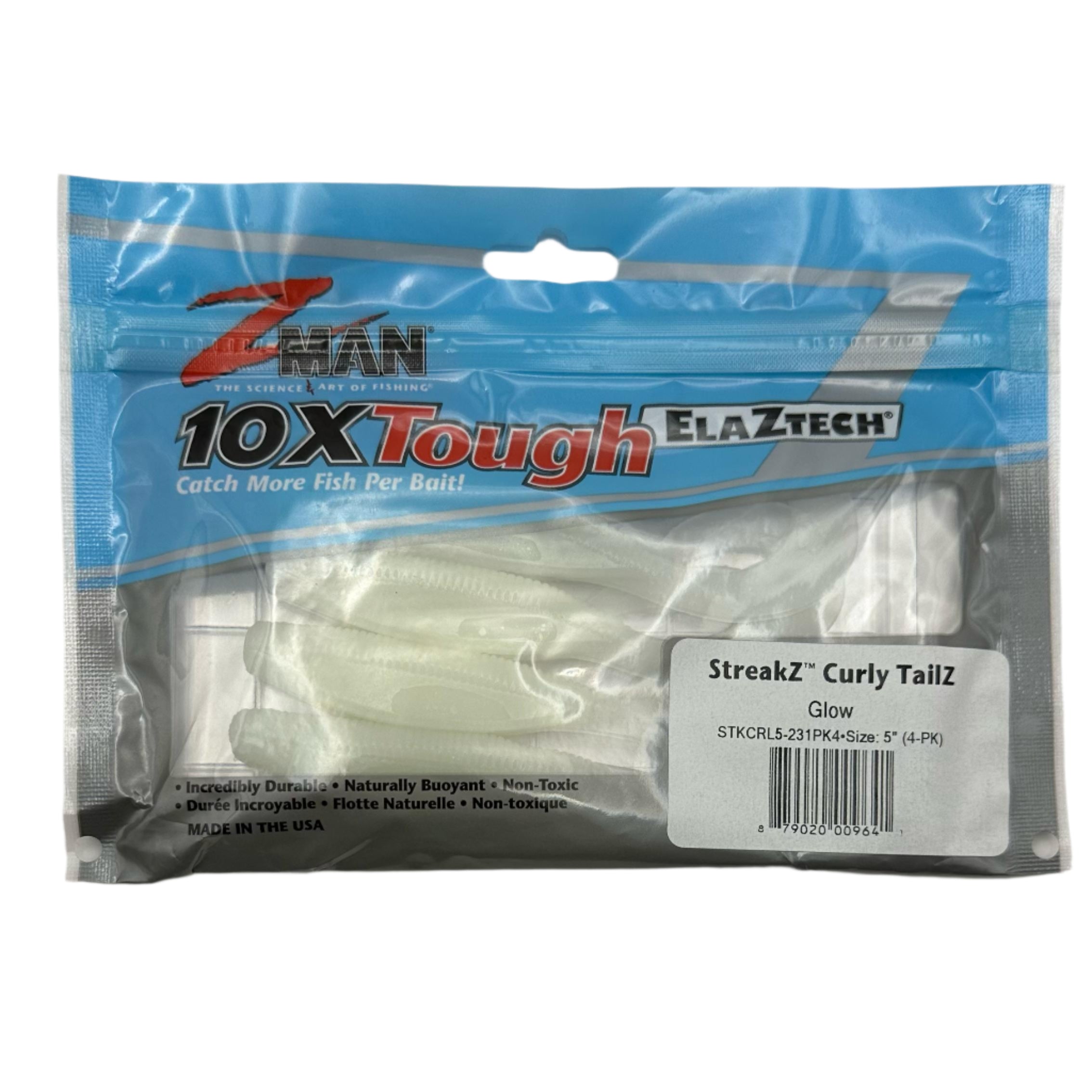 Zman StreakZ Curly TailZ Soft Plastic Lure