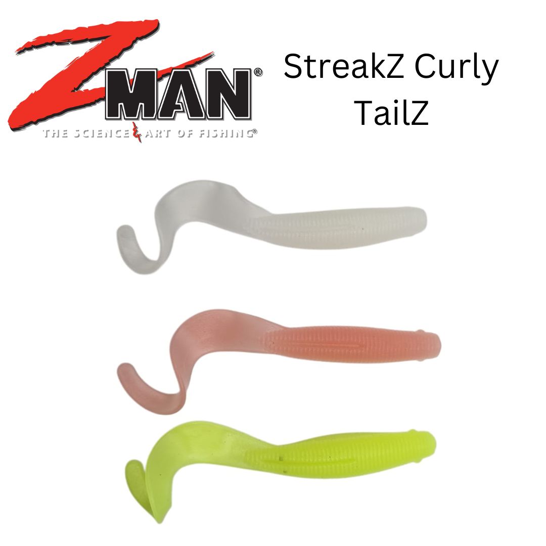 Zman StreakZ Curly TailZ Soft Plastic Lure