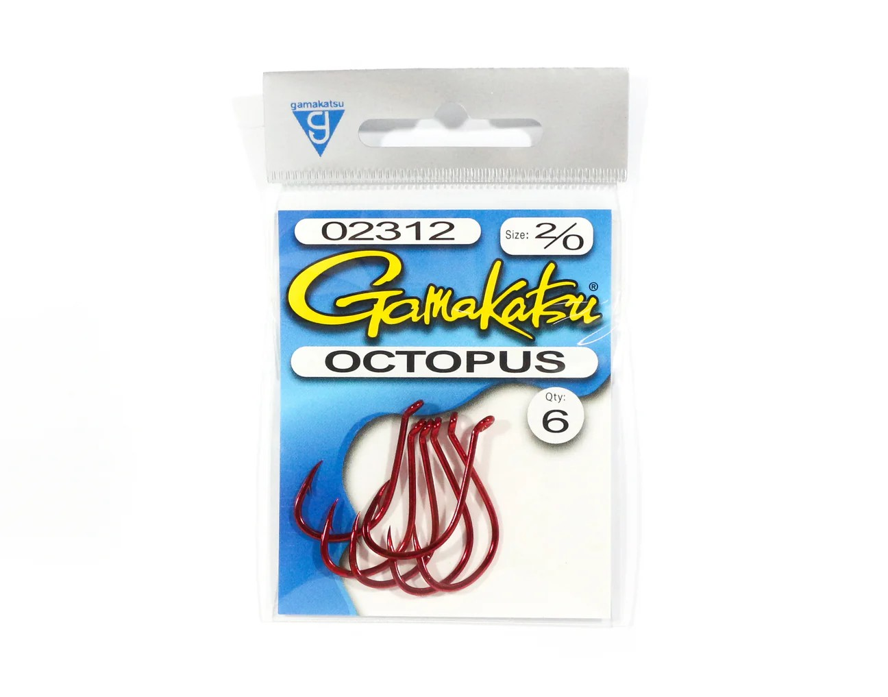 Gamakatsu Octopus Fishing Hooks [Red]