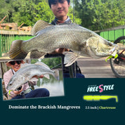 Endless Teal Freestyle Soft Plastics